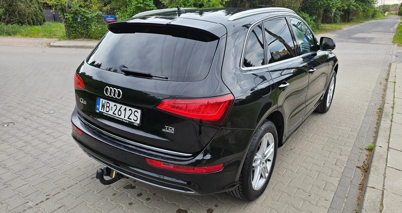 Audi Q5 cena 82900 przebieg: 218000, rok produkcji 2015 z Puszczykowo małe 742